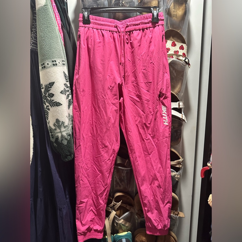 Kith Pink Jogger Sweatpants Lightweight Elastic Waist